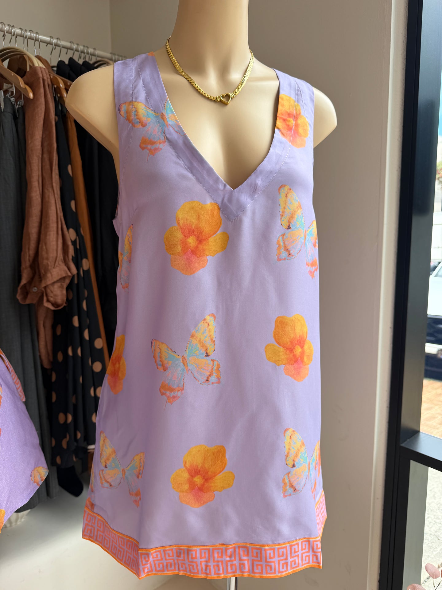 V SHIFT DRESS - REVERIE