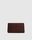 LUKA SUEDETTE CLUTCH CHOCOLATE