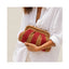 ELODY CLUTCH- RED STRIPE