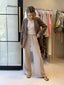 PERRY LINEN JACKET - CHOCOLATE