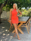 JARRAH MINI DRESS - CORAL