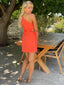JARRAH MINI DRESS - CORAL