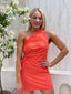 JARRAH MINI DRESS - CORAL