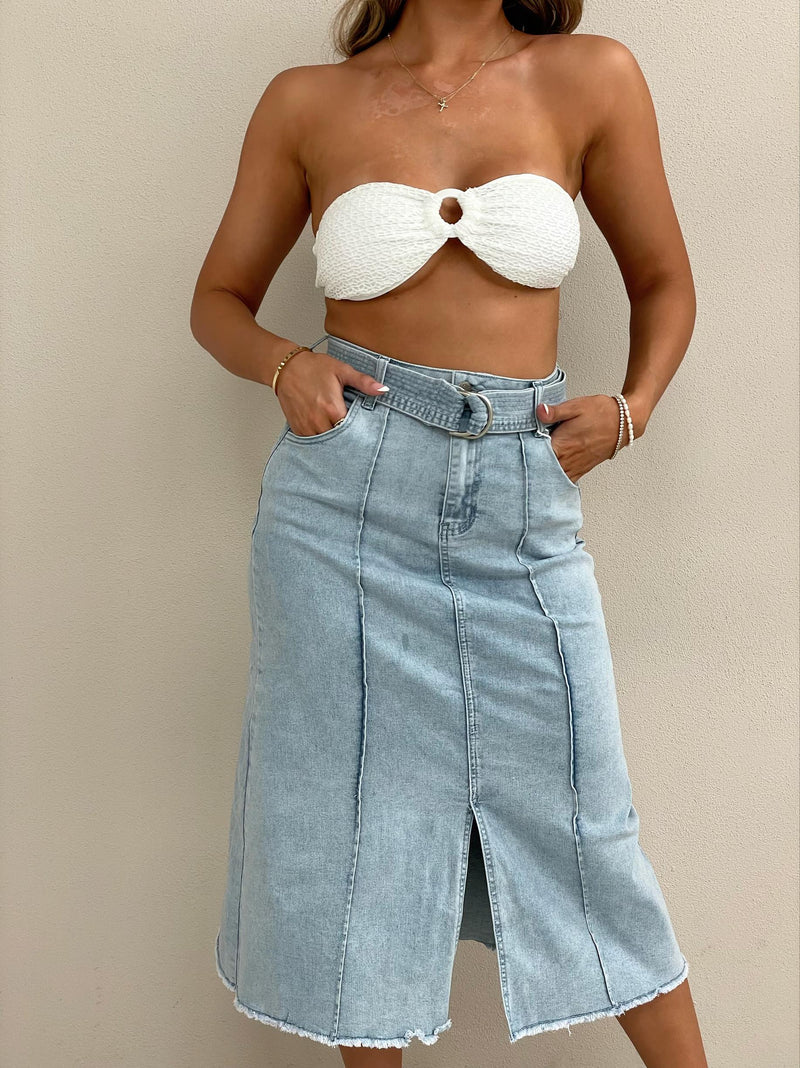 Molly Denim Skirt