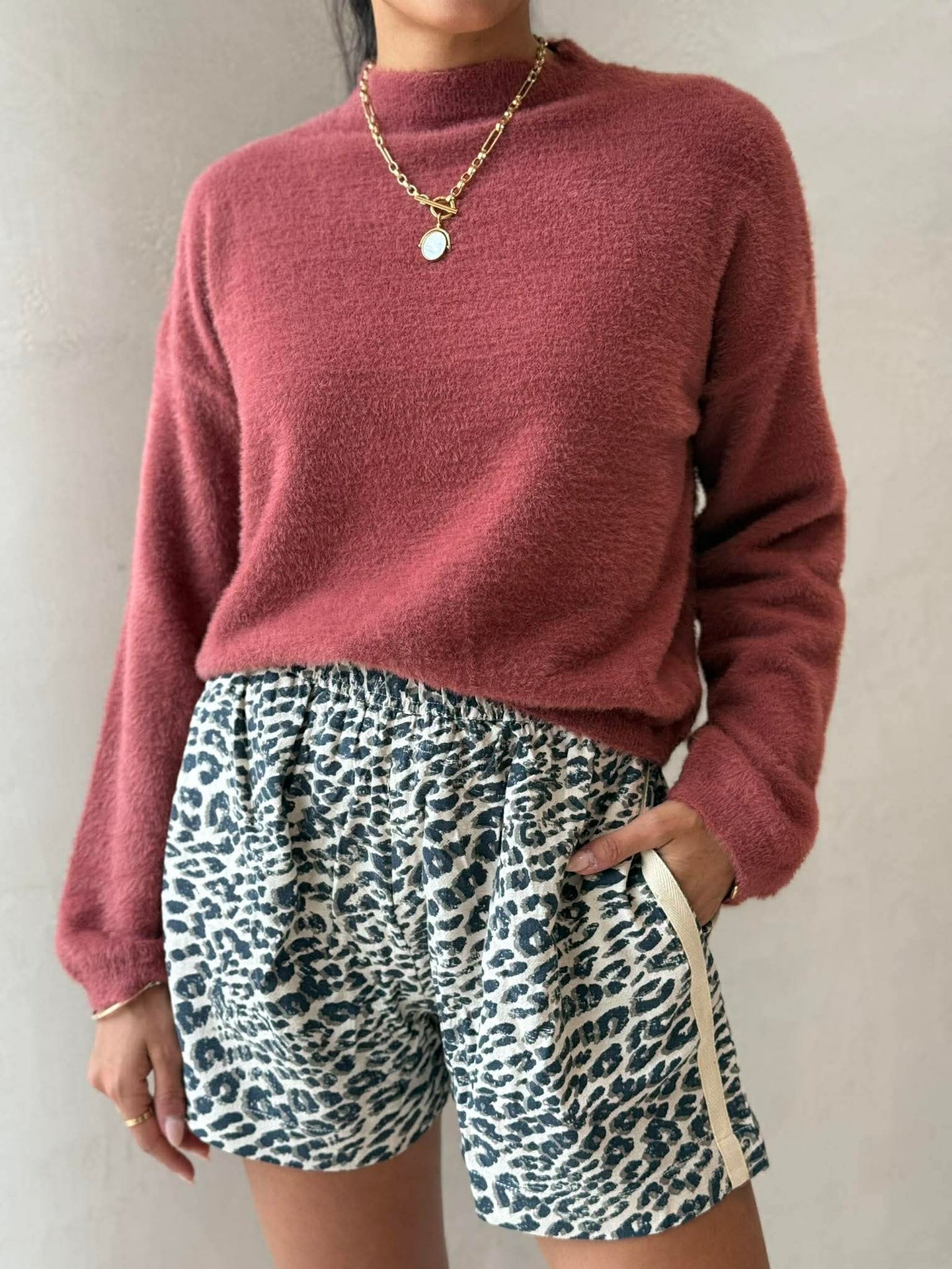 DANNI KNIT - SOFT RUST