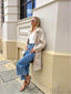 CHARLIE HIGH RISE WIDE LEG - HERITAGE BLUE