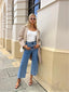 CHARLIE HIGH RISE WIDE LEG - HERITAGE BLUE
