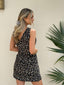 SABINE DRESS - BLACK FLORAL