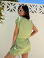 A TANZI SKIRT - OLIVE