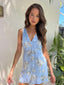 SABINE DRESS - LIGHT BLUE