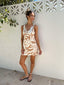 SABINE DRESS - SUNSET PALM