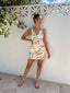 SABINE DRESS - SUNSET PALM