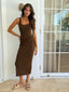 APPETITE DRESS - BROWN