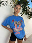 MERMAID LA SIRENE OVERSIZED TEE - BLUE