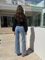 GYPSY BLOUSE - BLACK