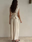 GLORIA CROSSOVER TOP - CREAM