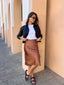 UDAYA PLEATHER JACKET