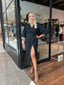 MELANIE WRAP DRESS - BLACK