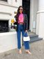 THE FIERY OVERSIZED TEE - PINK