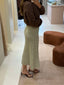 ANNIKA SKIRT-BEIGE