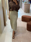 ANNIKA SKIRT-BEIGE