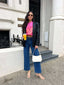 THE FIERY OVERSIZED TEE - PINK