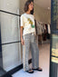 RACER LEOPARD PANTS