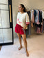 LINE UP SHORT - RED