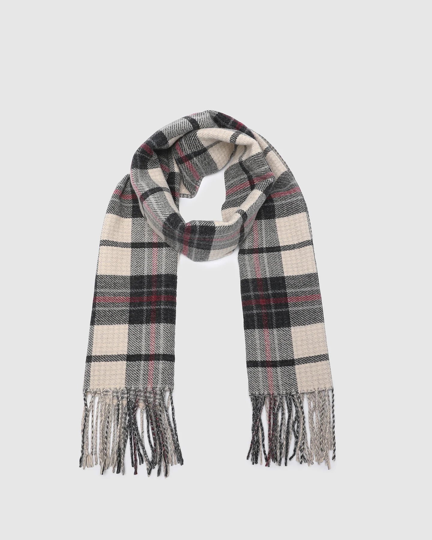 ESSEX SCARF- CHARCOAL