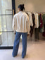CHESTER SUEDE JACKET - CREAM