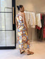JARRAH DRESS - ABSTRACT FLORAL