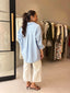 SKY PINSTRIPE SHIRT