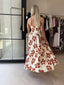 BONITA DRESS- BURNT ORANGE