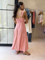 SALMA MAXI DRESS - SALMON