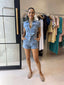 FAE DENIM PLAYSUIT