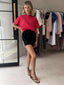 LINE UP SHORT - BLACK