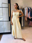 THE ALESSA LINEN MAXI DRESS