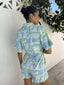 POLLY PLAYSUIT- TAUCAN BLUE