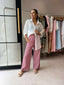 CHERRY CHECKER PANT