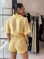 PANIA PLAYSUIT- YELLOW