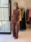 RIVIERA TOP - BROWN