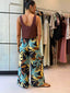 GLIDER PANT- MIDNIGHT FLORAL