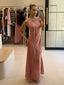 BRANDY MAXI DRESS - ROSE STRIPE