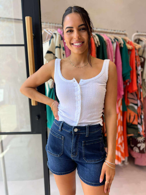 TIA TANK - WHITE