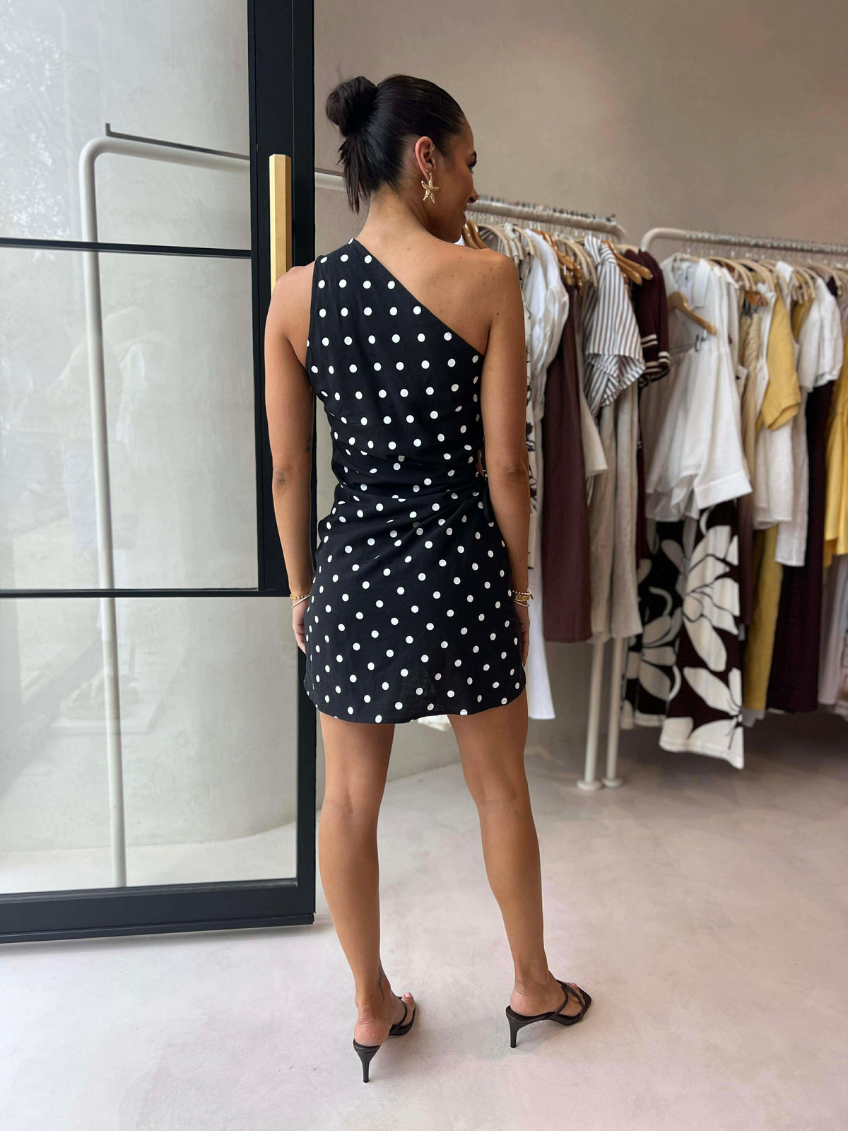 JARRAH MINI - BLACK POLKA DOT