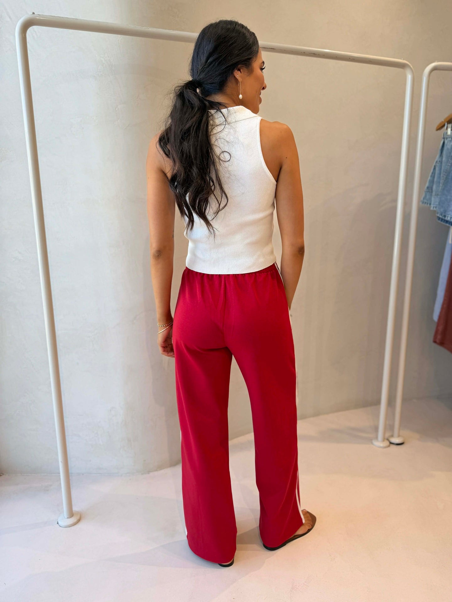 BAHAMA PANT- RED