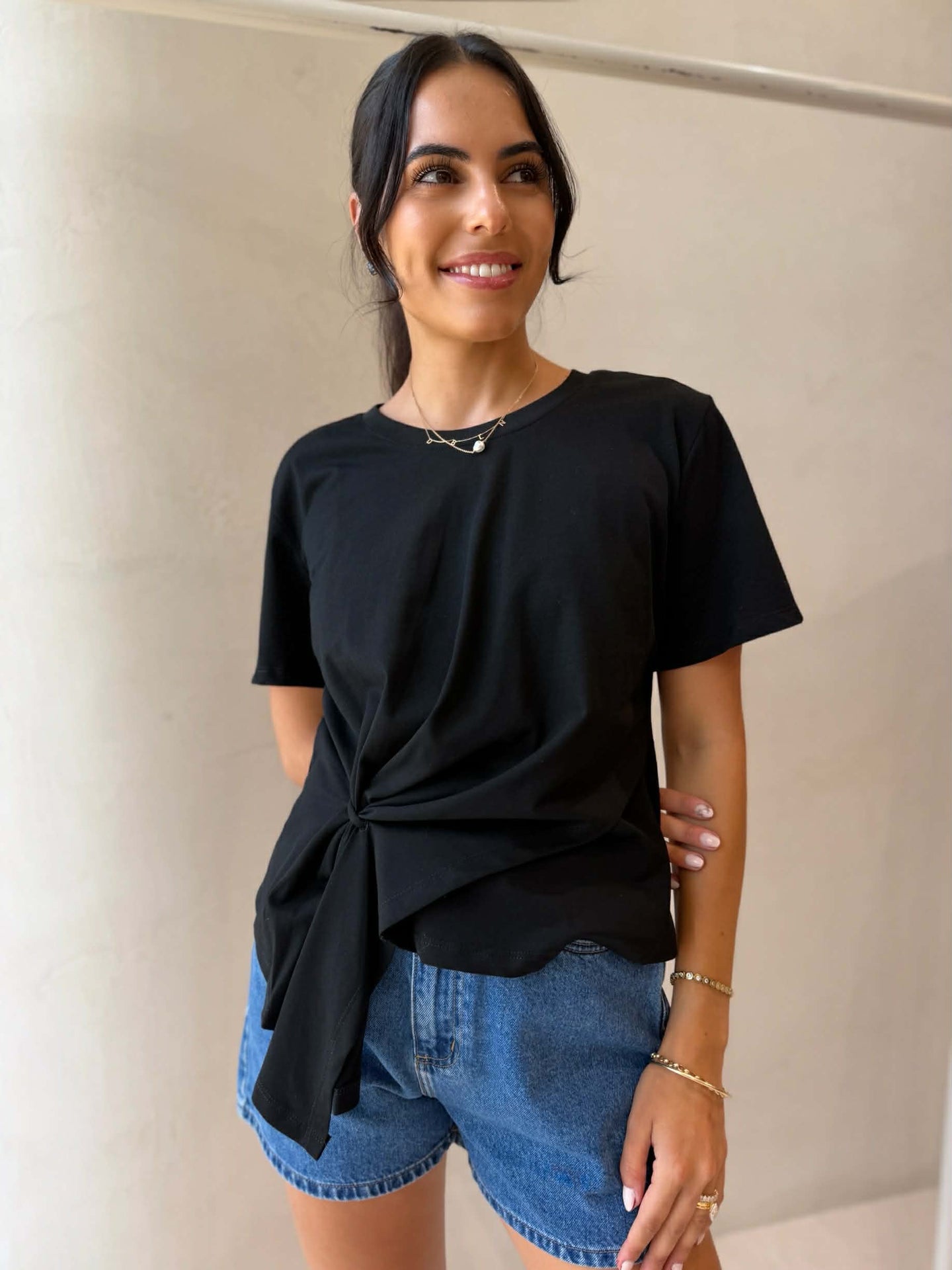 VERITY TOP- BLACK