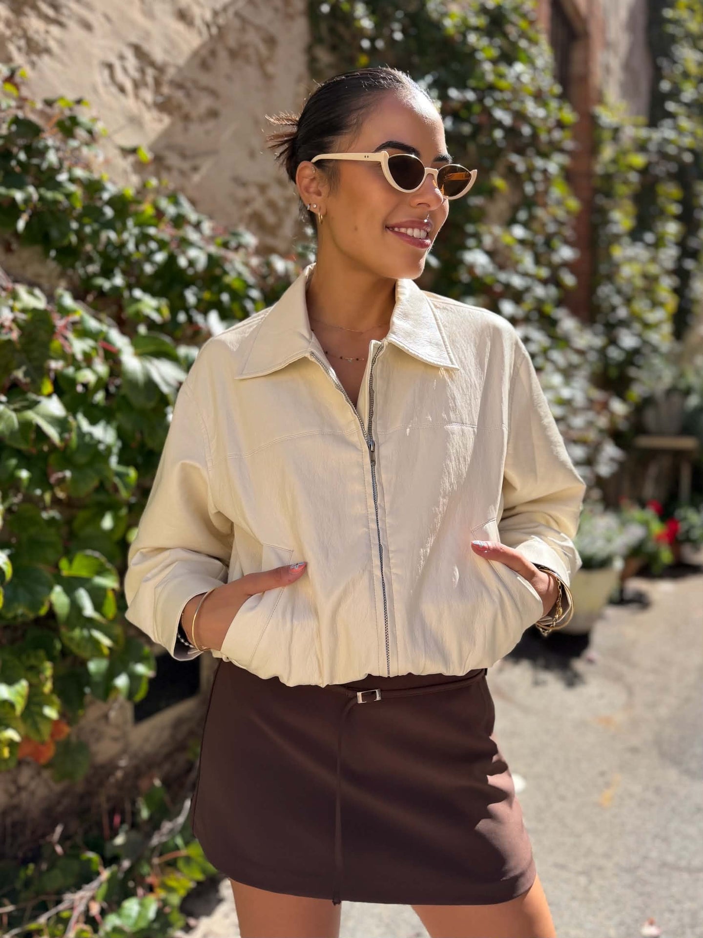 CHESTER JACKET - CREAM
