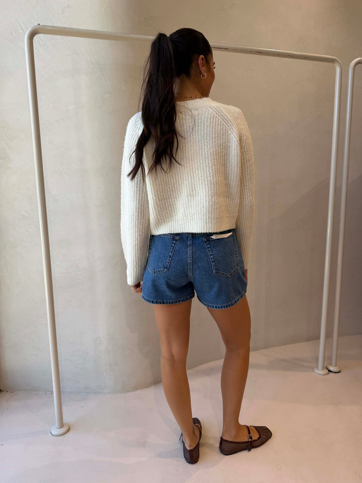 HANNAH KNIT- WHITE