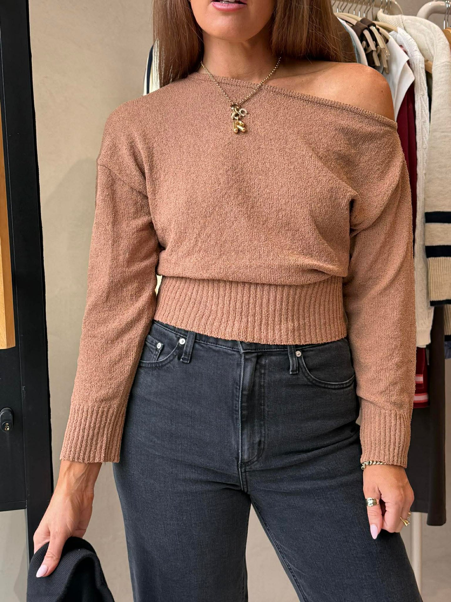 MINNIE MAY KNIT- CHESTNUT